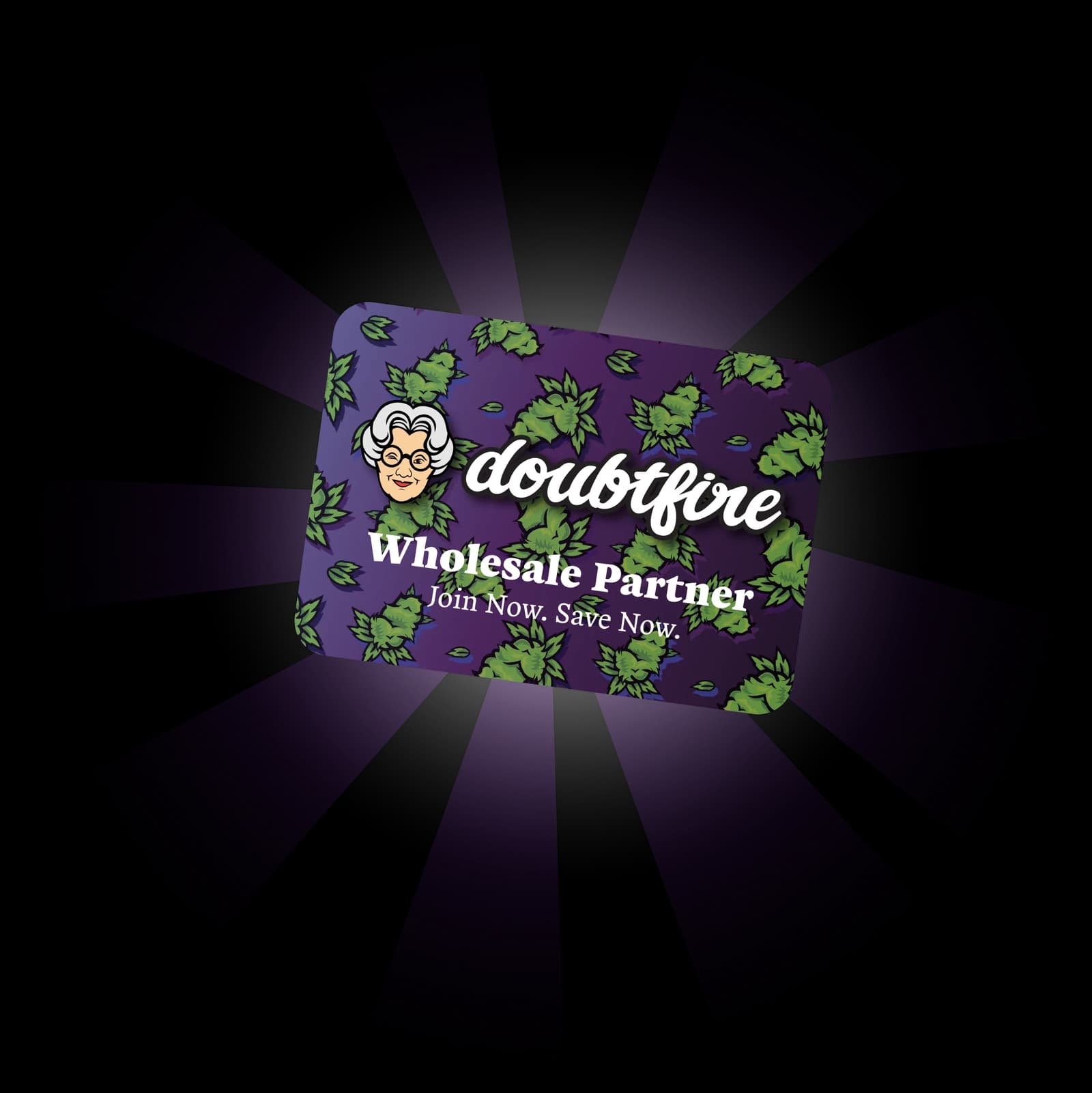 Doubtfire Wholesale Partner card