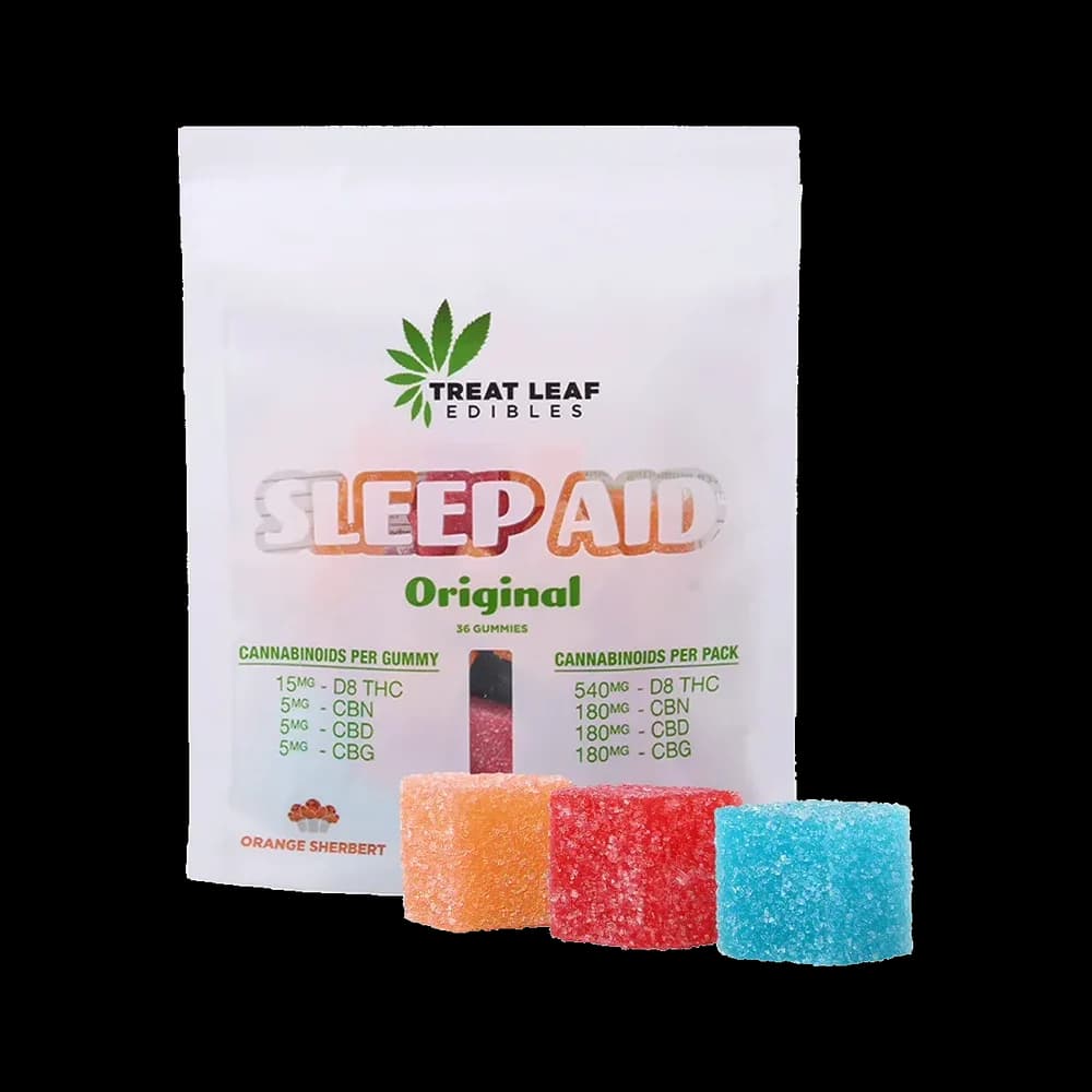 36 pack 15mg/5mg/5mg/5mg THC Sleep Aid