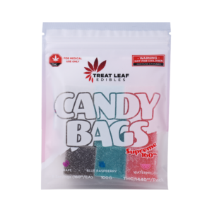Grape, Blue Rasberry, Watermelon 160mg THC Gummies 9 pack