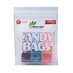 Grape, Blue Rasberry, Watermelon 40mg THC Gummies 9 Pack