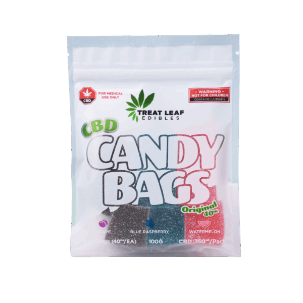 Grape, Blue Rasberry, Watermelon  40mg CBD Gummies 9 pack - Image 3