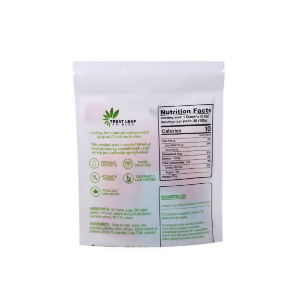 36 pack 15mg/5mg/5mg/5mg THC Sleep Aid - Image 2