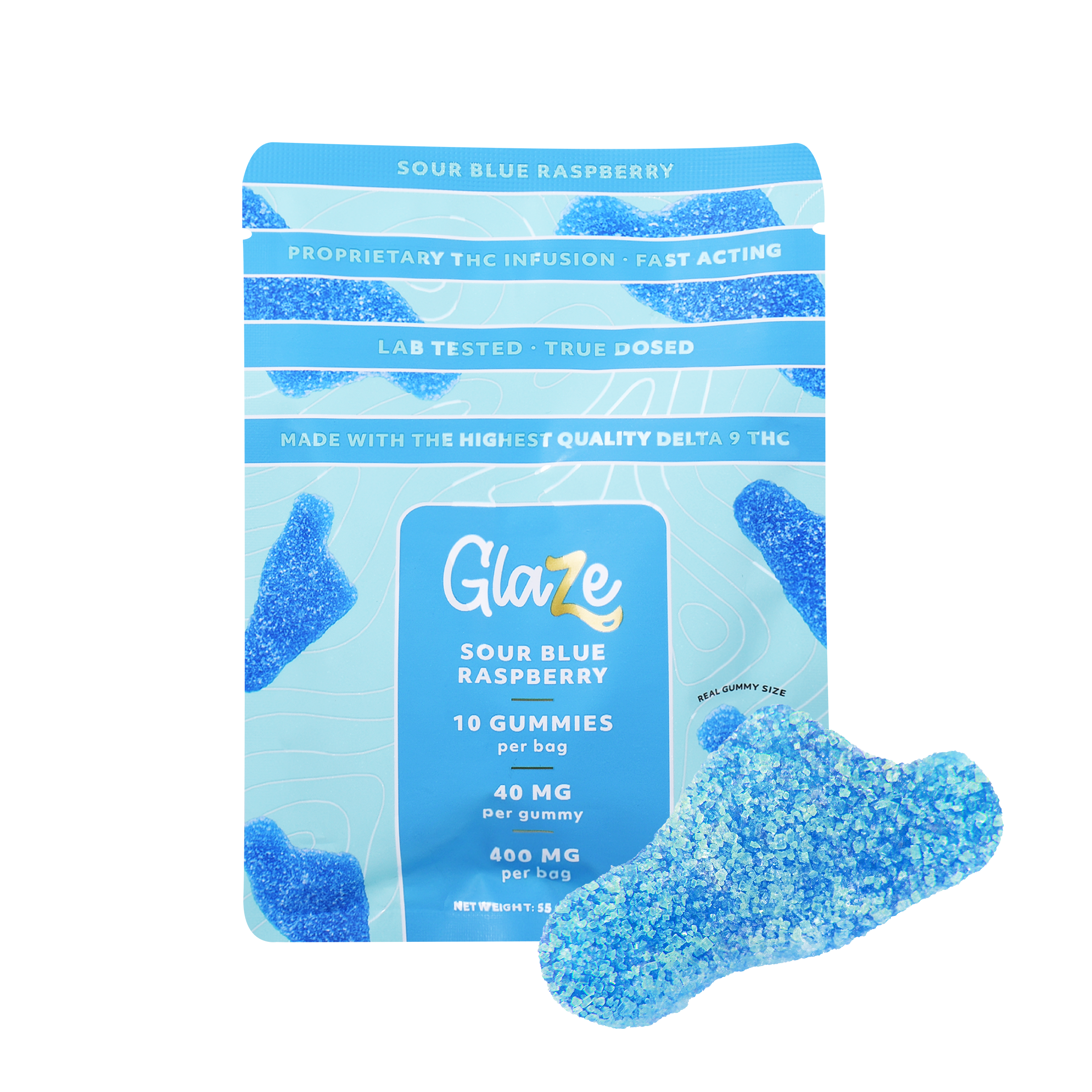 Blue Raspberry Big Feet