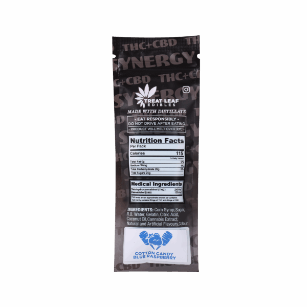 3 Pack 80mg THC / 40mg CBD Gummies - Image 3